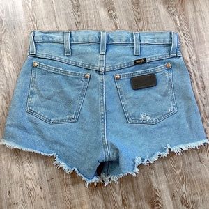 Wrangler Reworked Denim Shorts